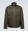 Jil Sander Funnel-neck Padded Jacket In Green