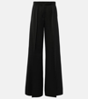 MAX MARA LIBBRA HIGH-RISE WOOL WIDE-LEG PANTS