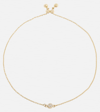 Stone And Strand 14kt Gold Bracelet With Diamonds In Gold