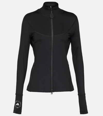 Adidas By Stella Mccartney Truepurpose Zip-up Training Jacket In Schwarz