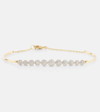 Stone And Strand 10kt Gold Bracelet With Diamonds In Gold