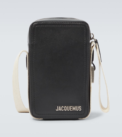 Jacquemus Le Cuerda Vertical Leather Crossbody Bag In Multicoloured