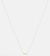 Stone And Strand 10kt Yellow Gold Necklace With Diamonds In Gold
