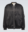 Jil Sander Bomber Jacket Utility Pocket In Black