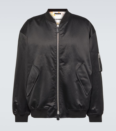 Jil Sander Bomber Over In Black