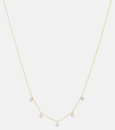 Stone And Strand Disco 10kt Gold Necklace With Diamonds