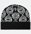 JET SET LOGO WOOL-BLEND BEANIE