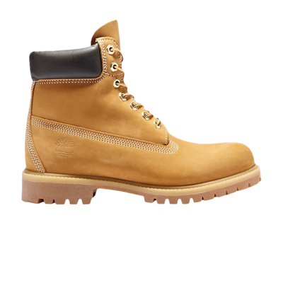 Pre-owned Timberland 6 Inch Premium 'wheat' In Brown