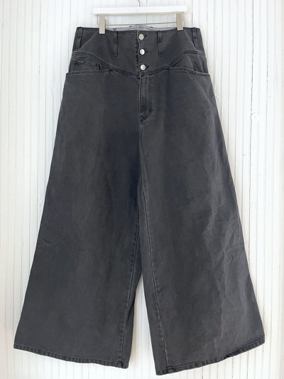 Pre-owned Raf Simons Archive Waves Aw04 Wide Denim Jeans In
