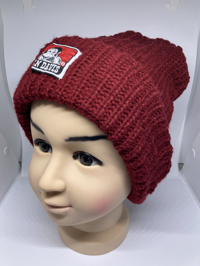 Pre-owned Ben Davis X Winter Session Vintage Ben Davis Beanie Hat In Red