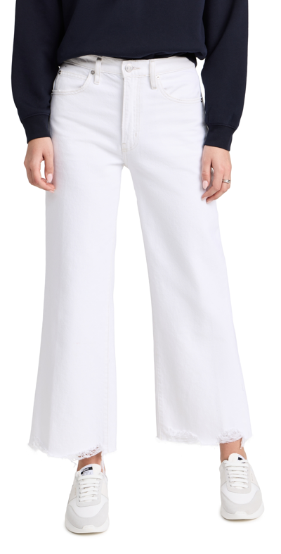 Frame The Relaxed Straight Jeans White Modern Chew 23 In Multi