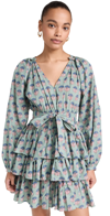 Marea Grace Ruffle Dress In Jade In Jade