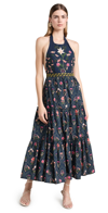 Agua By Agua Bendita Consuelo Midi Dress In Multicolor