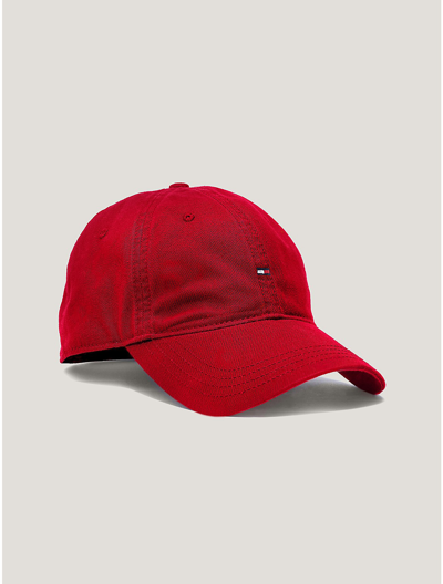 Tommy Hilfiger Flag Cap In Apple Red