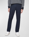 Vince Men's Griffith Relaxed Hemp Pants In Blue