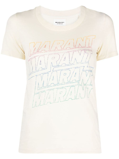 Isabel Marant Étoile Marant Etoile T-shirts And Polos In Beige