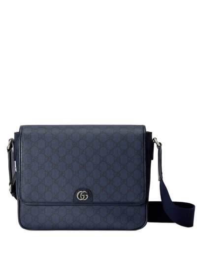 Gucci Medium Ophidia Bag In Blue