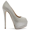 Giuseppe Zanotti 140mm Sharon Stiletto-heel Pumps In Silver