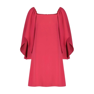 ANNA CATE WOMEN'S HATTIE 3/4 SLEEVE DRESS IN BEETROOT