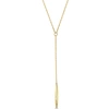 Mimi & Max Lariat Necklace With Chain In 14k Yellow Gold - 16+2 In In Yellow