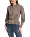 REBECCA TAYLOR PEPLUM BLOUSE