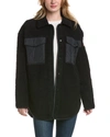 Canada Goose Simco Sherpa Sweatshirt In Black
