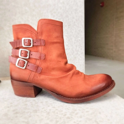 Eric Michael Women's Carlita Boot In Rust In Orange