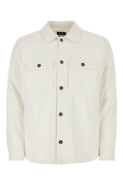 Apc Giacca-m Nd A.p.c. Male In Beige