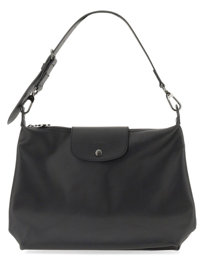 Longchamp Le Pliage Xtra Medium Hobo Bag In Black
