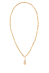 Alanui Collana In Crochet Decorato Donna In Beige O Tan