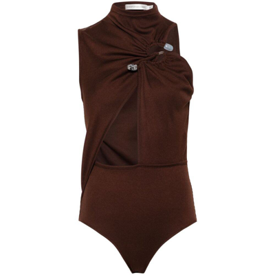 Christopher Esber Bodysuits In Brown