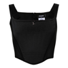 Dsquared2 Mesh-panels Corset Top