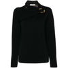 Jil Sander Scarf-detailed Knit Top