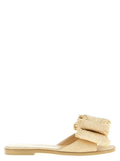 Mach & Mach Le Cadeau Sandals Beige