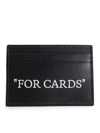 OFF-WHITE OFF-WHITE CREDIT CARD CASE