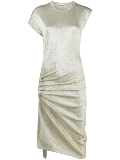 Rabanne Dress  Woman In Metallic