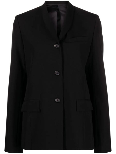 Totême Overlay Suit Jacket Black