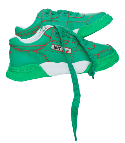 Miharayasuhiro Parker Low Top Sneakers In Green