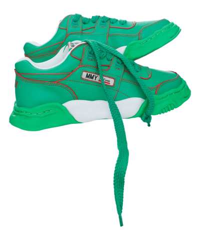 Miharayasuhiro Parker Low Top Trainers In Green