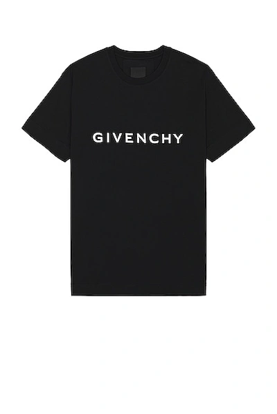 Givenchy Oversized Fit T-shirt In Black