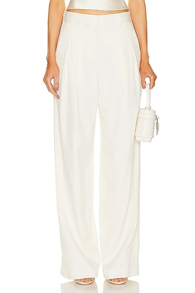 Loveshackfancy Adams Pant In Antique White