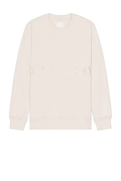Givenchy Slim Fit Sweater In Nude Pink
