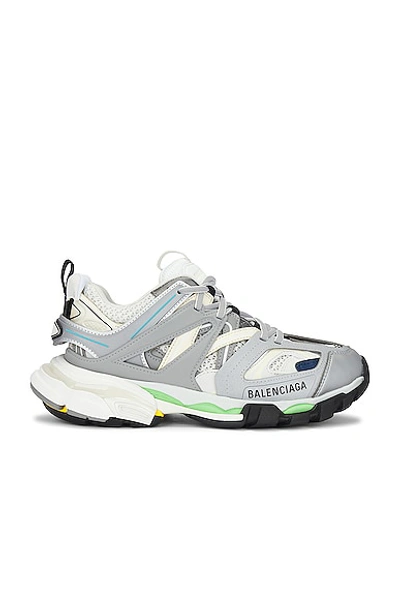 Balenciaga Track Sneaker In Grey/blue