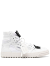 OFF-WHITE OFF-WHITE 3.0 OFF COURT LEATHER SNEAKERS