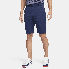 Nike Dri-fit Tour 10-inch Water Repellent Chino Golf Shorts In Blue