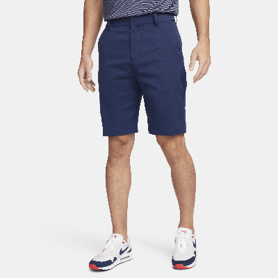 Nike Dri-fit Tour 10-inch Water Repellent Chino Golf Shorts In Blue