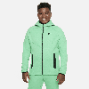 Nike Sportswear Tech Fleece Big Kids' (boys') Full-zip Hoodie (extended Size) In Green