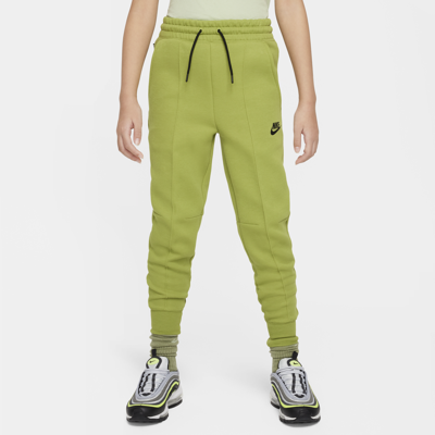 Nike Sportswear Tech Fleece Big Kids' (girls') Jogger Pants In Green