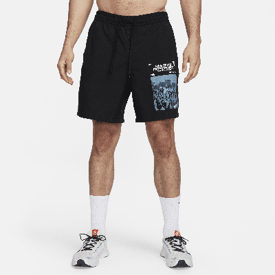Nike Men's Form Dri-fit 7" Unlined Versatile Shorts In Black