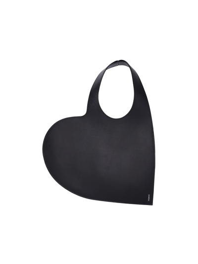 Coperni 'heart' Mini Bag In Black  
